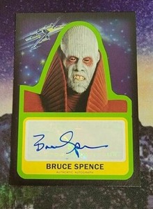 2015 Topps Journey Star Wars Force Awakens Bruce Spence  Autograph Auto
