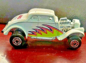 Matchbox, 33 Willys Street Rod 1982, White Superfast, Pro Street, Exposed Engine - Bild 1 von 5