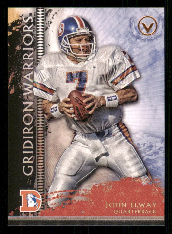 2015 Topps Valor Gridiron Warriors #GWJE John Elway - Image 1 of 2
