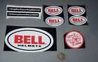 8 - Original  Bell Helmets - Stickers   NHRA  NASCAR  Hot Rod   Indy Car