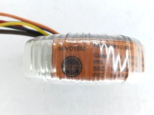 TALEMA TOROIDAL TRANSFORMER 80VA 2 X 9 V AC - Picture 1 of 9