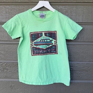 Vintage Jimmy'Z T-Shirt Beachwear Surf Beach Youth Boys Size Large 1980s - Picture 1 of 6