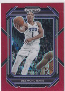 NBA Prizm Draft Picks 2022-23 No. Sandwiches 90 Desmond Bane Red 99/299 - Picture 1 of 2