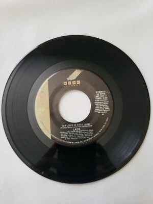 45 RPM  Lace - My Love Is Deep | 1987 R&B - Image 1 of 2