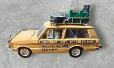 Land Rover Range Rover British Trans Americas Rxp. 1:24 de los años 80 por Burago Foto 1 de 4