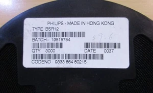 10 x BSR12 PNP-Transistor 15V 200mA 250mW 1.5GHz SOT23 Philips NOS - Bild 1 von 2