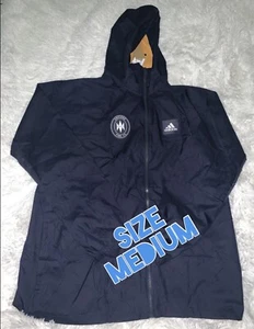 Adidas Soccer Chicago Fire Fc Primeblue Full-Zip Jacket Lightweight Mens Medium - Picture 1 of 5