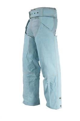Pantalones de vaquero de motociclista con gorras de cuero para motociclista aspecto de mezclilla talla para hombre - Envío gratuito Foto 1 de 4