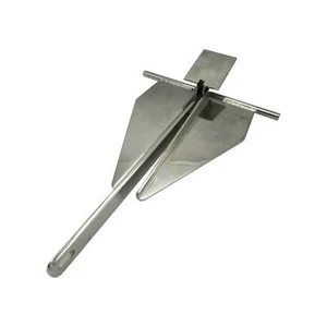 Stainless Steel Cruising Anchor 3.6KG (Crown Marine Boat Sand Mud Secure) - Picture 1 of 8