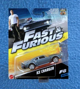 FAST AND FURIOUS ICE CHARGER  MATTEL VEHICLE CAR 2017 - Picture 1 of 2