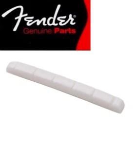 New Nut Fender Curved Split 7.25" - Bone - 0994405000 Vintage Guitar - Picture 1 of 3
