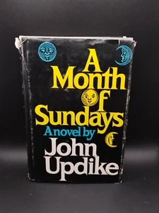 A MONTH OF SUNDAYS by John UPDIKE First (1st) Edition HC DJ VG 1975 Book - Picture 1 of 3