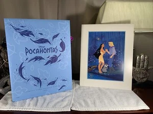 Vintage Disney Pocahontas Exclusive Commemorative Lithograph 1995 W/Sleeve - Picture 1 of 8