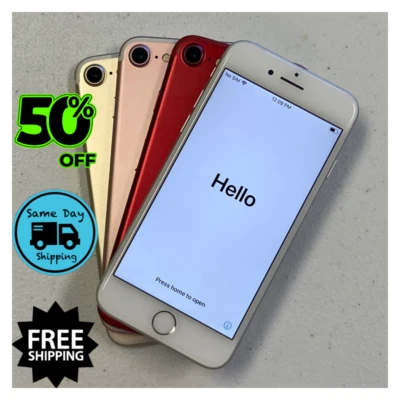 Apple iPhone 7 - 32GB/128GB, Como Nuevo, Verizon/AT&T/T-Mobile Disponible Foto 1 de 4