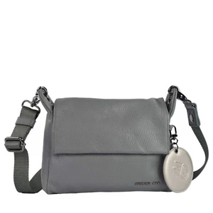 Bolso bandolera Mandarina Duck Mellow Leather Gargoyle FZT9308U bolso de cuero gris - Imagen 1 de 1