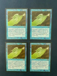 MTG 4X ALLIANCES DIMISHING RETURNS NM MAGIC THE GATHERING RARE SORCERY BLUE CARD - Picture 1 of 6