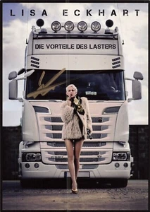 Lisa Eckhart UH Comedian original signiert Flyer 8923 F - Picture 1 of 1