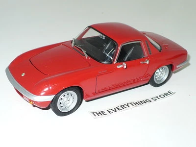 WELLY 65 LOTUS ELAN COUPE 1:24 BRIGHT RED USA FREE SHIP - Image 1 of 4