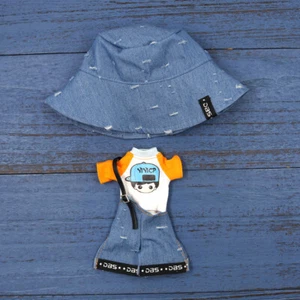 Trajes de muñeca camiseta + vaqueros + sombrero para muñeca blythe de 12" - Imagen 1 de 6
