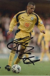 FOTO 6X4 DE MIGUEL LLERA FIRMADA A MANO DEL MIÉRCOLES SHEFFIELD. - Imagen 1 de 1