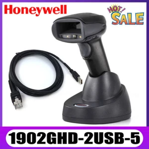 Honeywell Xenon 1902GHD-2USB-5 Wireless Handheld 2D Barcode Scanner W/ USB Cable - Picture 1 of 7