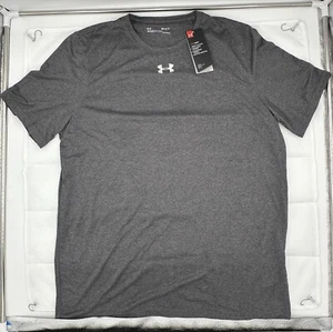 UnderArmour HeatGear Grey Men's Athletic T-Shirt - Picture 1 of 5