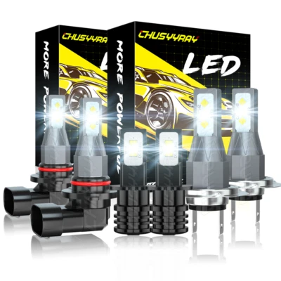 Para Subaru Tribeca 2008-2014 9005 + H7 + H3 Faros LED + Kit Faros Antiniebla Foto 1 de 4