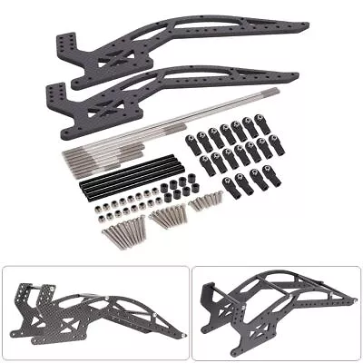 Carbon Fiber MOA Chassis Kit Links for 1/10 RC Crawler Comp Builds Rigs Capra F9 - Image 1 of 4