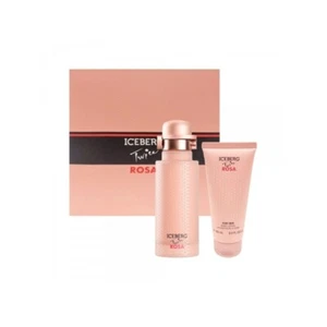 ICEBERG TWICE ROSA Cofanetto Box da DONNA Profumo 125ml Body Lotion KIT NATALE - Imagen 1 de 2