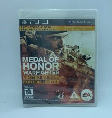  MEDAL OF HONOR WARFIGHTER LIMITED EDITION PS3 NEW SEALED - Image 1 of 4
