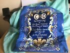 PVC Waterproof blue Shopping bag to commemorate wedding of Charles +Diana 1981