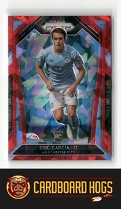 2020-21 Panini Prizm Premier League #93 Eric Garcia Manchester Red Ice Prizm RC - Picture 1 of 2