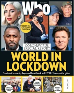 Who Magazine March 30 2020 World in Lockdown, Katie Holmes, Tammy Hembrow, Poh - Picture 1 of 17