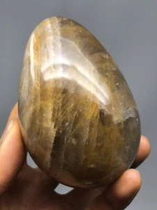 LARGE Natural Golden Healer Quartz Polished Egg 1LBS 0.9oz! Polished N43 - Picture 1 of 12