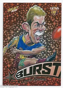 2016 Select Footy Stars Starburst Caricature (SB5) Dayne BEAMS Brisbane - Picture 1 of 1