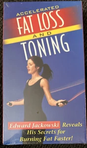 ACCELERATED FAT LOSS AND TONING VHS EDWARD JACKOWSKI New, Sealed - Picture 1 of 2