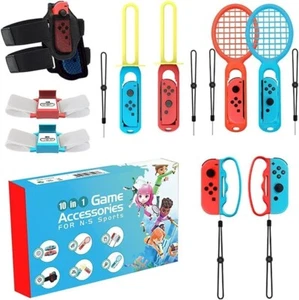 Paquete de accesorios para juegos Iplay 10 en 1 kit de pulsera para deportes Nintendo Switch - Imagen 1 de 5
