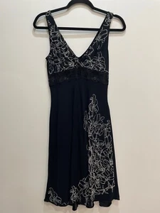 Vestido Babydoll Bebe Vintage Años 90 Y2k Negro Sin Mangas S Encaje Vamp Gótico Hada Oscura - Imagen 1 de 12
