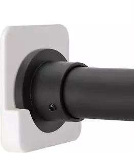 Adhesive Shower Rod Tension Holder | Mount Retainer for Wall | No Drilling | Sti - Picture 1 of 7