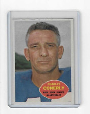 CHARLEY CONERLY 1960 TOPPS VINTAGE FOOTBALL CARD #72 - GIANTS - VG-EX  (KF)