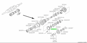 Ring, Balk For: Nissan Skyline R33 GTR BCNR33 95-98 - Picture 1 of 1