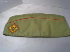 VINTAGE BOY SCOUT UNIFORM HAT - LARGE - 7-7 1/8 - Picture 1 of 2