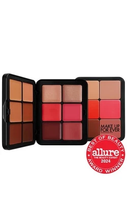 Make Up Forever HD Skin Face Essentials Full Face Cream Palette TAN TO DEEP BNIB - Image 1 of 3