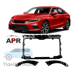 For 2022 2023 2024 Honda Civic Radiator Core Support With Bracket 71411T22A01 - Picture 1 of 9