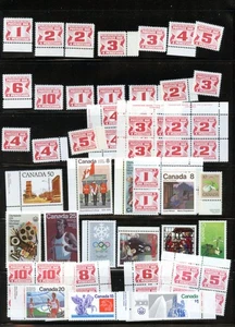 LOTE 31543 COMO NUEVO NH OG COLECCIÓN DE CIEN SELLOS DE CANADÁ - Imagen 1 de 2