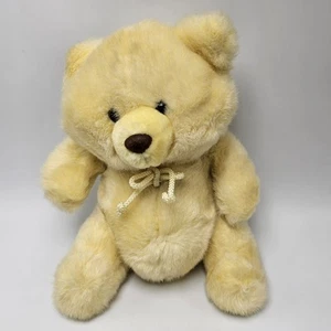 JCPenney Collezione Scarborough Peluche Giallo Orsacchiotto Sonaglio 9" Bambino - Foto 1 di 8