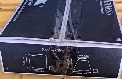 Conjunto de 2 abajures pretos 10x10x10 polegadas (aranha) abajur pequeno abajur. - Imagem 1 de 3