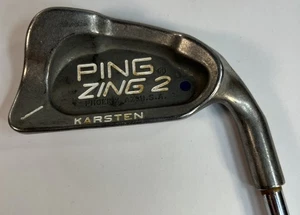 Ping Zing 2 #1 Iron / 15.5 Degree Blue Dot / Stiff Flex Steel Shaft Ping - Picture 1 of 6