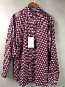 Ariat Wrinkle Free Mens Shirt Sz X-LARGE Multicolored Casual Classic Fit Cotton - Picture 1 of 16