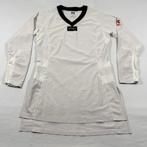 KPNP BLACK LABEL World Taekwondo Federation Official FPO White Uniform Sz 170 M - Picture 1 of 11